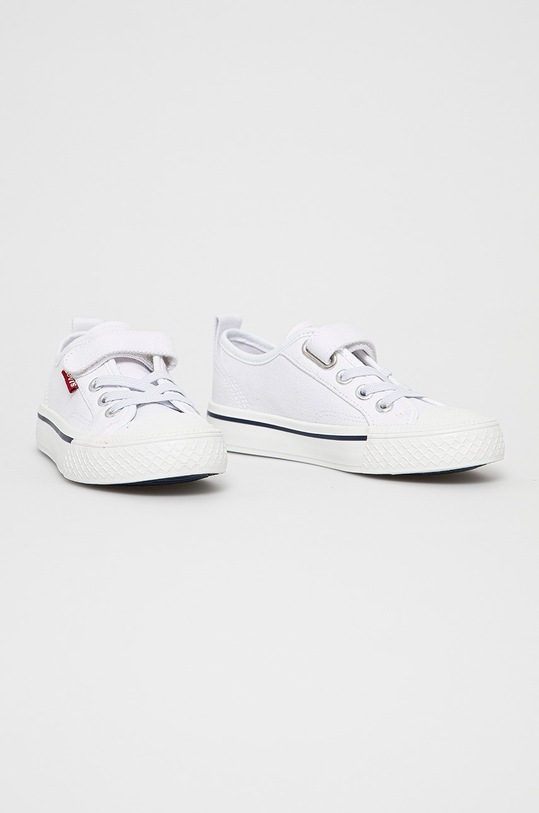 Levi's Tenisówki dziecięce VORI0005TMAUI biały SS21
