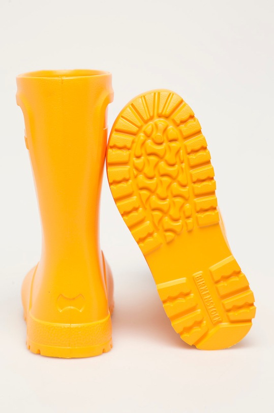 Chłopiec Birkenstock - Kalosze dziecięce Derry 1006284 żółty