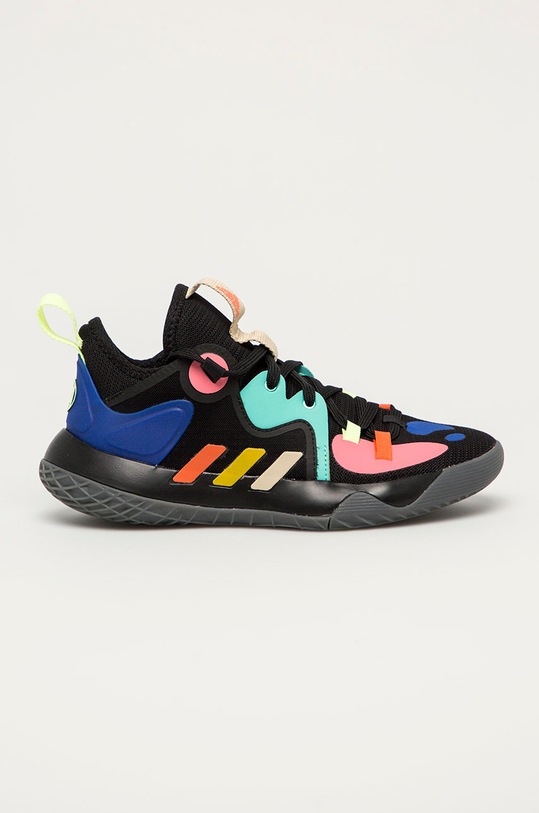 adidas Performance - Pantofi copii Harden Stepback 2.0 FZ1546 textil negru FZ1546