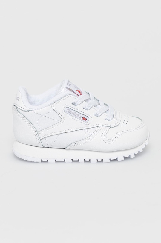 Dětské boty Reebok Classic CL LTHR FZ2093 imitace kůže bílá FZ2093