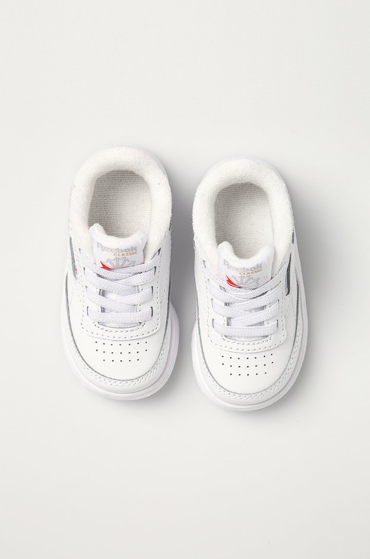 CHLAPEC Dětské kožené boty Reebok Classic FZ2095 FZ2095 bílá