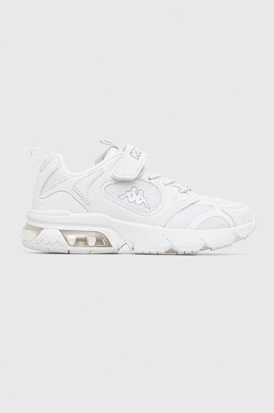 Kappa sneakersy dziecięce imitacja skóry licowej biały 260891K