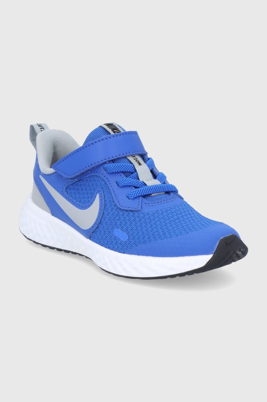 Nike Kids - Dětské boty Revolution 5 BQ5672 modrá SS21