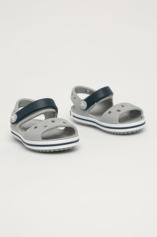 Crocs - Sandale copii CROCBAND.SANDAL.K.12856 gri SS21