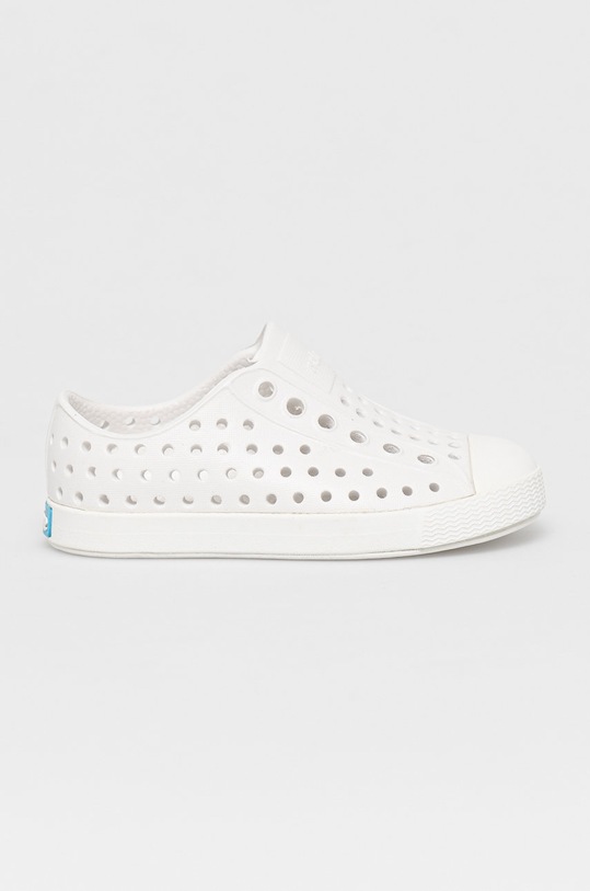 Native Tenisówki dziecięce slip on biały JEFFERSON.KIDS.13100100