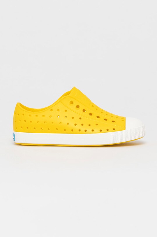 Native Tenisówki dziecięce slip on żółty JEFFERSON.KIDS.15100100