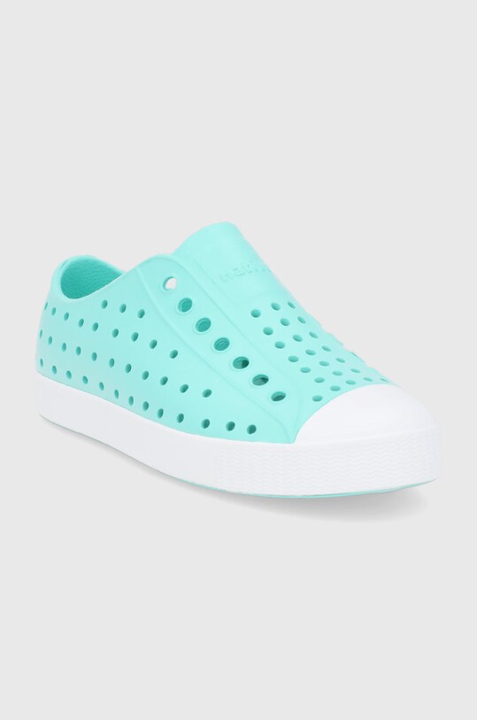 Native Tenisówki dziecięce JEFFERSON.KIDS.15100100 turkusowy SS21