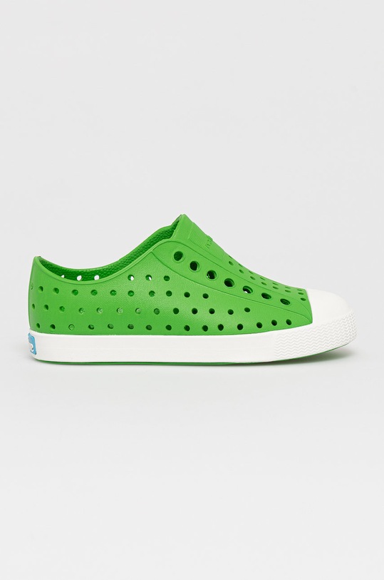 Native Tenisówki dziecięce slip on zielony JEFFERSON.KIDS.15100100