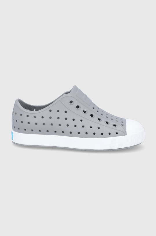 Native Tenisówki dziecięce slip on szary JEFFERSON.KIDS.15100100