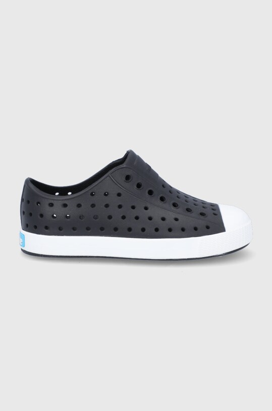 Native Tenisówki dziecięce slip on czarny JEFFERSON.KIDS.15100100