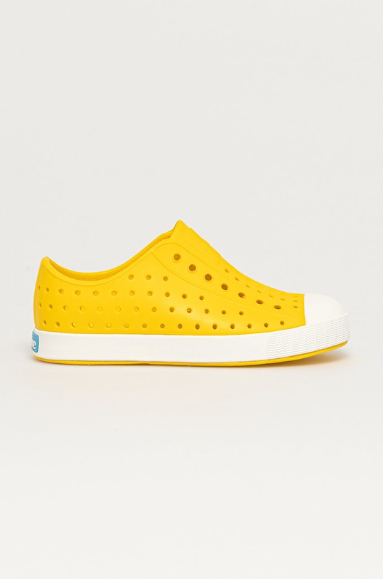 Native Tenisówki dziecięce slip on żółty JEFFERS.JUNIOR.12100100