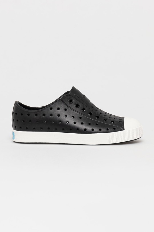 Παιδικά πάνινα παπούτσια Native slip on μαύρο JEFFERS.JUNIOR.12100100