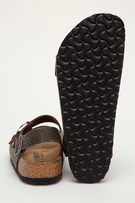 Obuv Birkenstock - Kožené sandále Milano 1019336 zelená