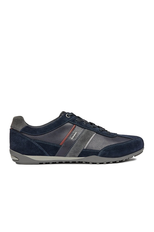 Geox - Buty U WELLS C imitacja skóry licowej granatowy U52T5C.022ME.WELLS