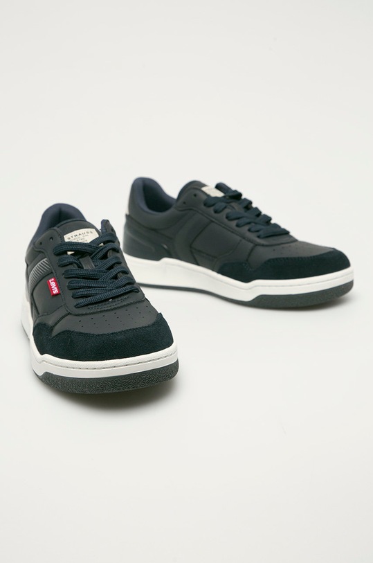 Kožené boty Levi's 38107.0244 námořnická modř SS21