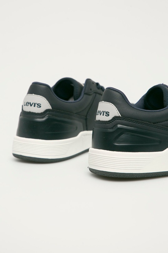 Boty Kožené boty Levi's 38107.0244 námořnická modř
