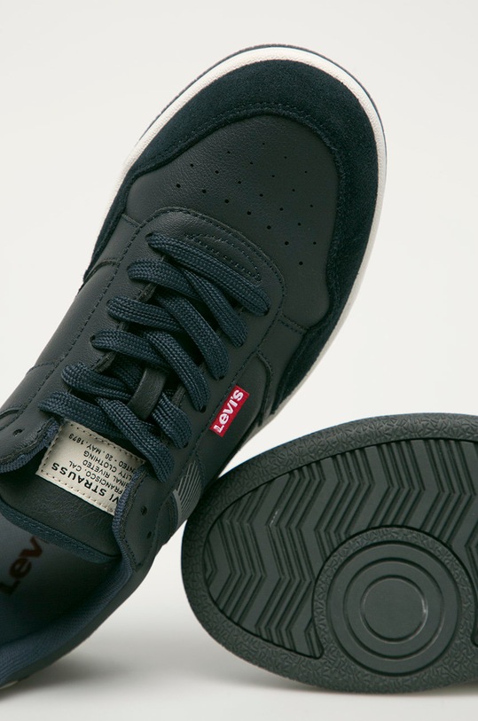 Kožené boty Levi's námořnická modř 38107.0244