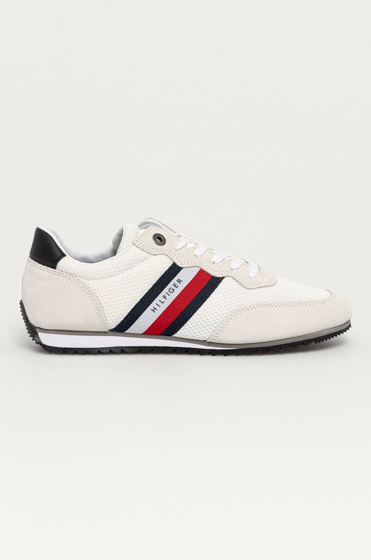 Tommy Hilfiger Buty tekstylny biały FM0FM03417