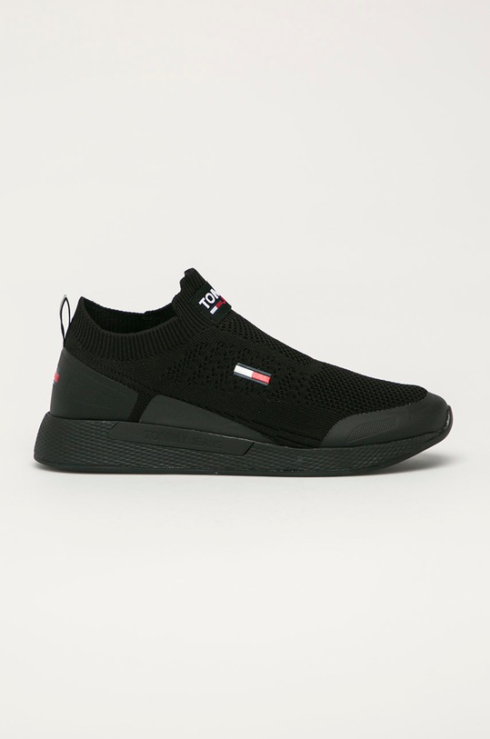 Tommy Jeans - Pantofi textil negru EM0EM00664
