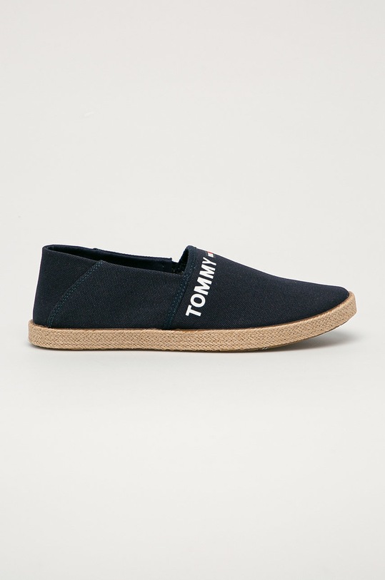 Espadrilky Tommy Jeans tmavomodrá EM0EM00676