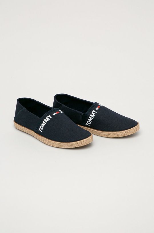 Espadrilky Tommy Jeans EM0EM00676 tmavomodrá SS21