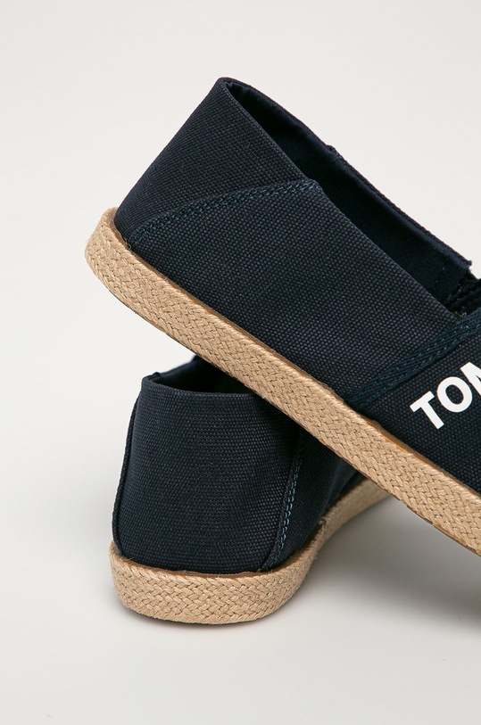 Obuv Espadrilky Tommy Jeans EM0EM00676 tmavomodrá