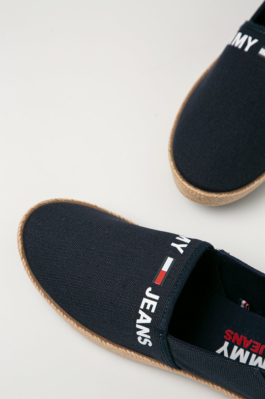 Espadrilky Tommy Jeans EM0EM00676 tmavomodrá