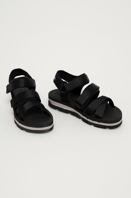 Tommy Jeans Sandały EM0EM00680 EM0EM00680 czarny SS21
