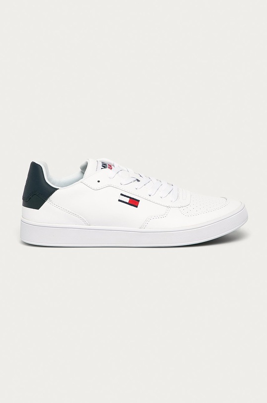 Tommy Jeans - Buty skórzane EM0EM00647 biały EM0EM00647