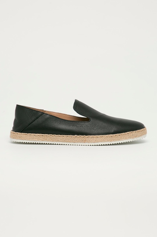 Trussardi Jeans - Kožené espadrilky čierna 77A00324.1Y000091