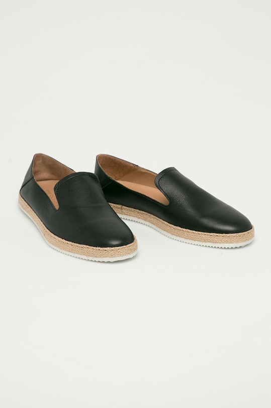 Trussardi Jeans - Kožené espadrilky 77A00324.1Y000091 čierna SS21