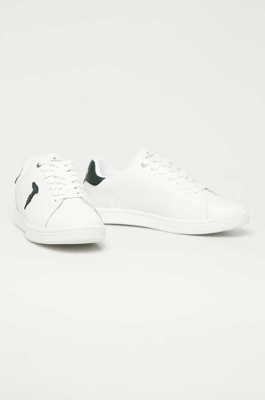 Trussardi Jeans - Buty skórzane 77A00360.9Y099998 biały SS21