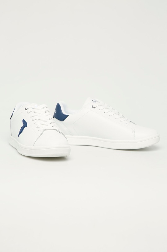 Trussardi Jeans - Buty skórzane 77A00360.9Y099998 biały SS21