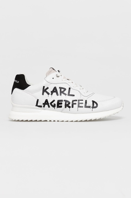 Karl Lagerfeld Buty skórzane KL52915.010 biały KL52915.010