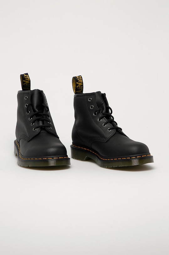 Dr. Martens scarponi da trekking in pelle 101 DM26409001 nero SS21