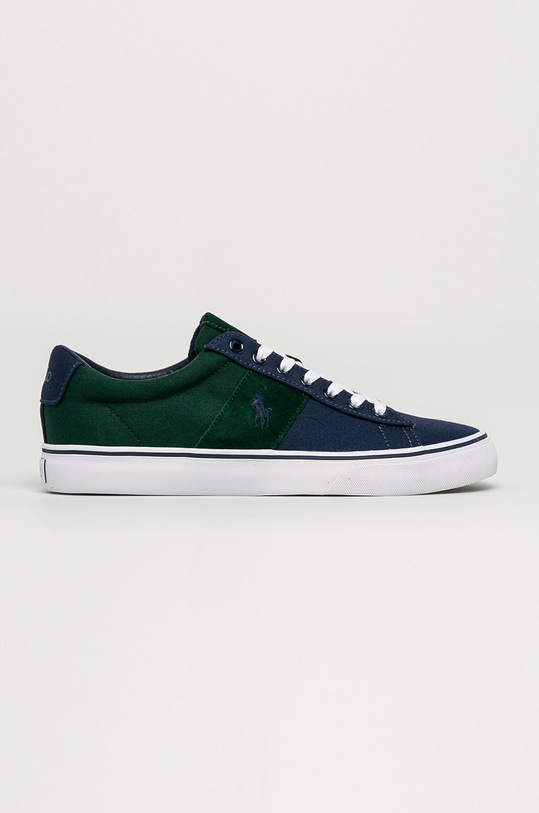 Polo Ralph Lauren - Boty imitace semiše zelená 816829757003