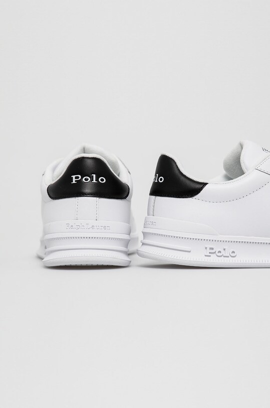 Obuwie Polo Ralph Lauren Buty skórzane Hrt Ct II 809829824005 biały