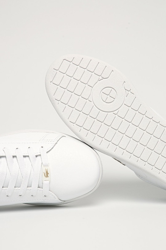 Kožená obuv Lacoste CARNABY EVO 0721 3 SMA biela 741SMA0006.21G