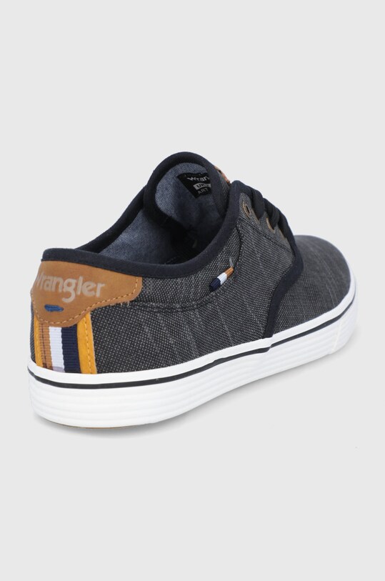 Obuwie Wrangler Trampki WM11101A czarny