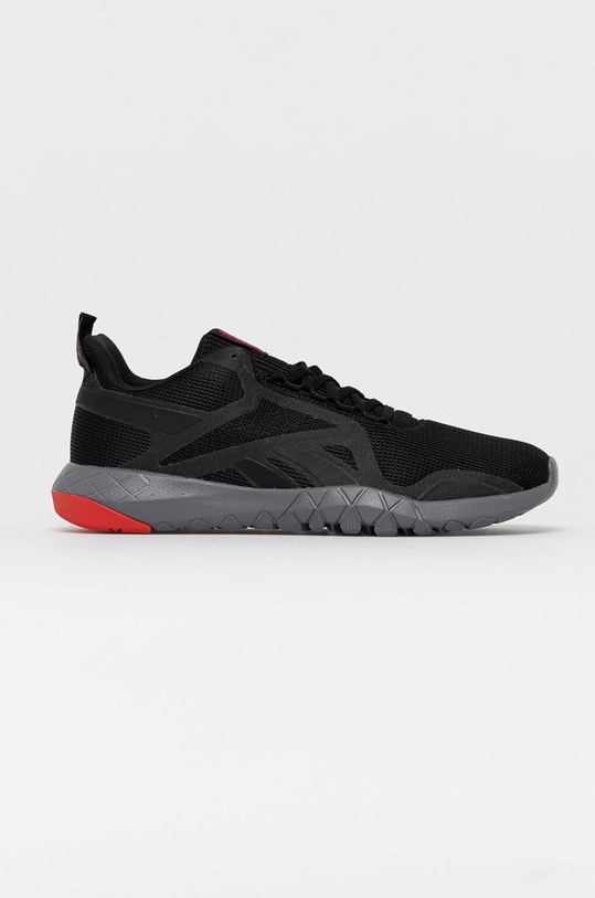 Reebok Buty FX9623 imitacja skóry licowej czarny FX9623