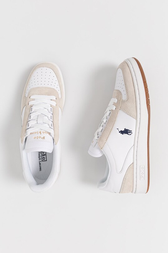 Polo Ralph Lauren buty Polo Crt 809834463002 biały