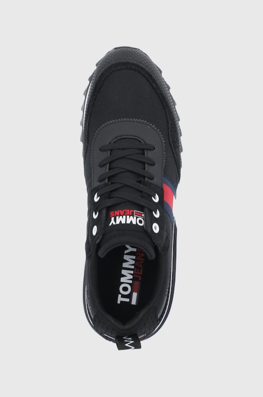 Boty Tommy Jeans černá EM0EM00618.C87