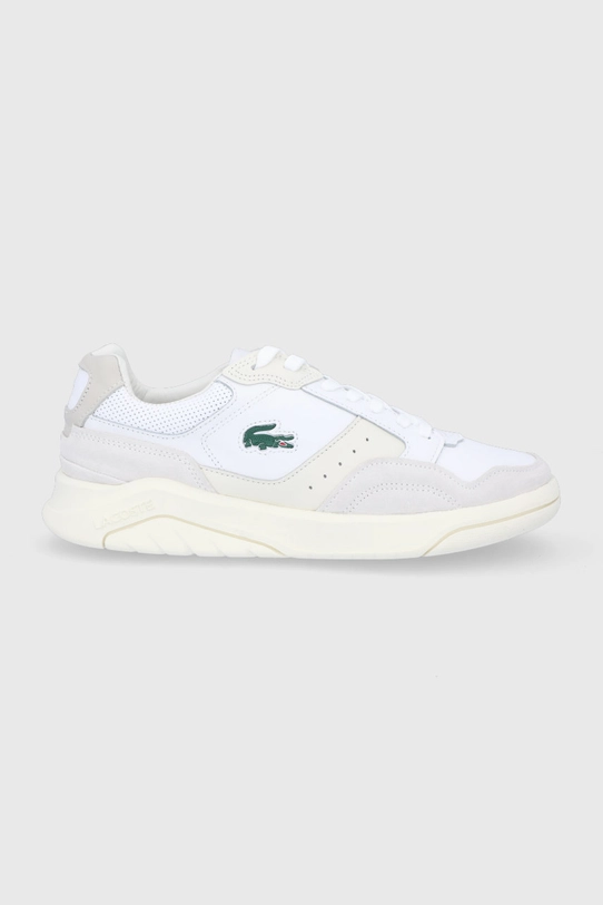 Kožne cipele Lacoste GAME ADVANCE LUXE LTH bijela 741SMA0015