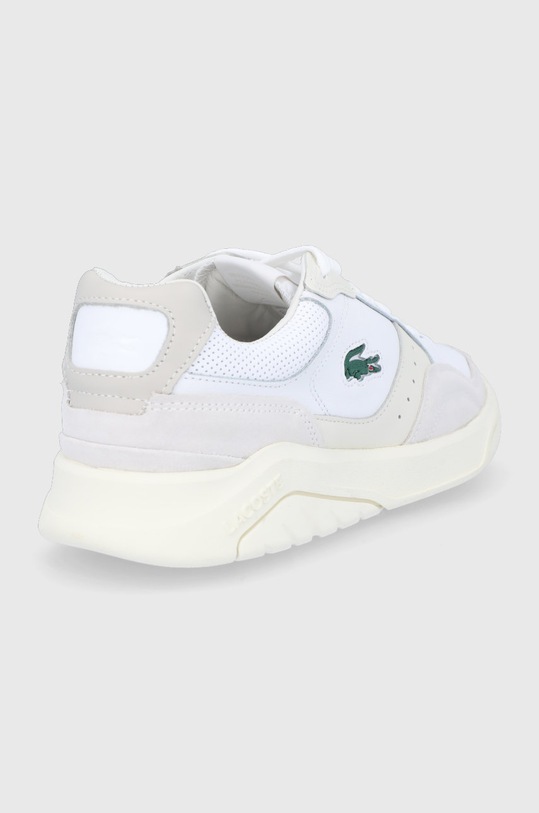 Obuwie Lacoste Buty skórzane GAME ADVANCE LUXE LTH 741SMA0015 biały