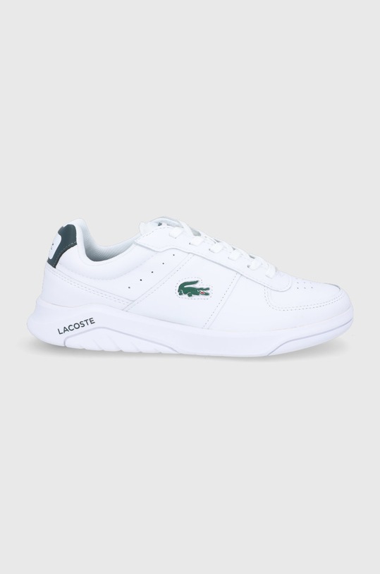 Kožené boty Lacoste bílá 741SMA0058