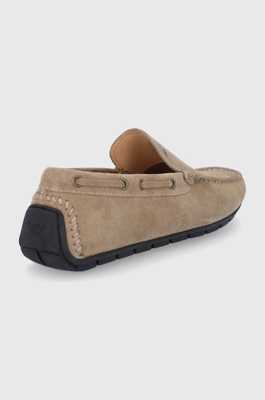 Obuv Semišové mokasíny Wojas 1004764 béžová