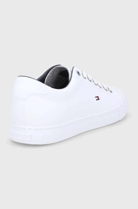 Obuwie Tommy Hilfiger Buty skórzane ESSENTIAL SNEAKER LTH FM0FM02157100 biały