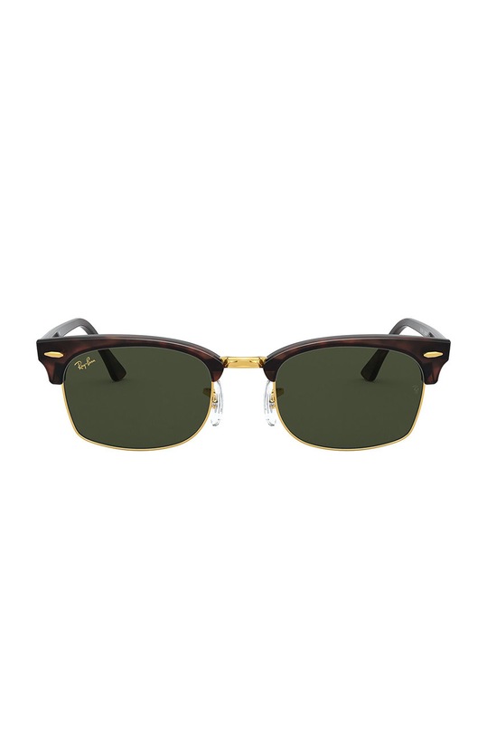 Ray-Ban okulary przeciwsłoneczne CLUBMASTER SQUARE brązowy 0RB3916