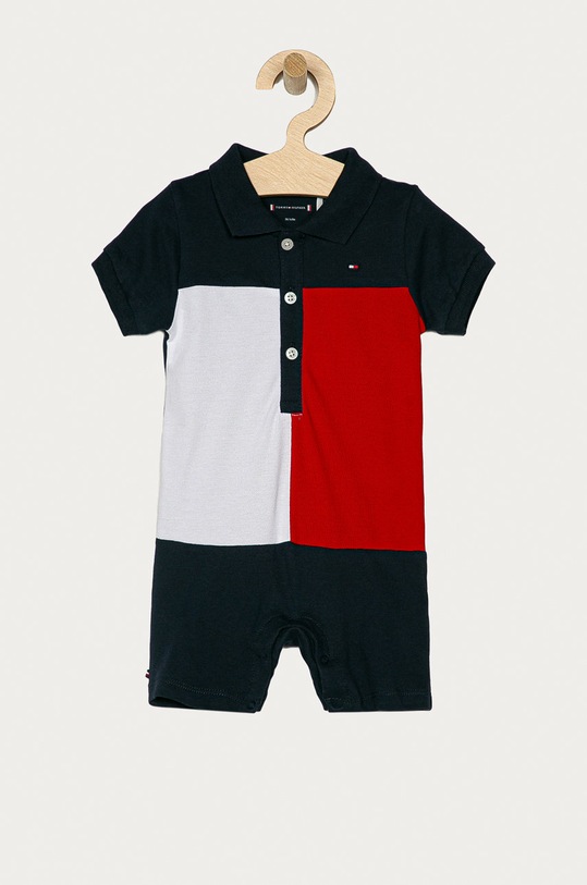 Tommy Hilfiger - Kojenecký overal 56-80 cm Planet friendly námořnická modř KN0KN01284.4891
