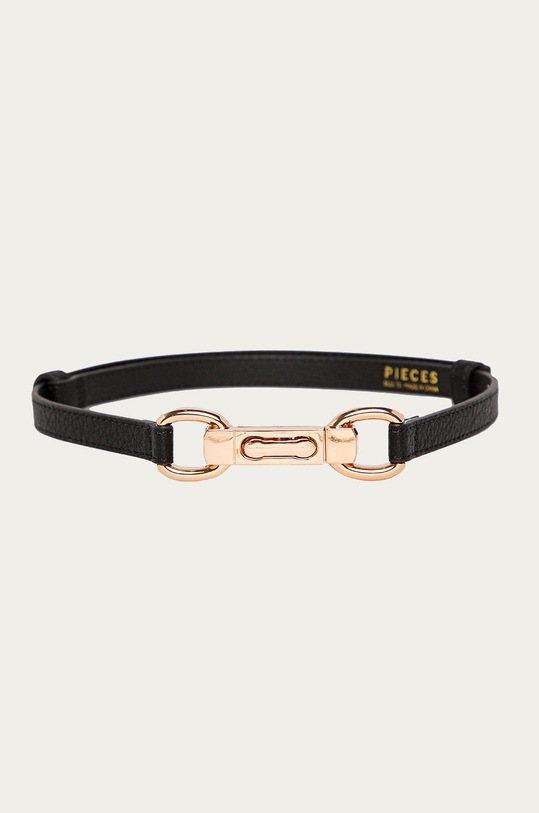 Pieces - Pásek černá 17109600